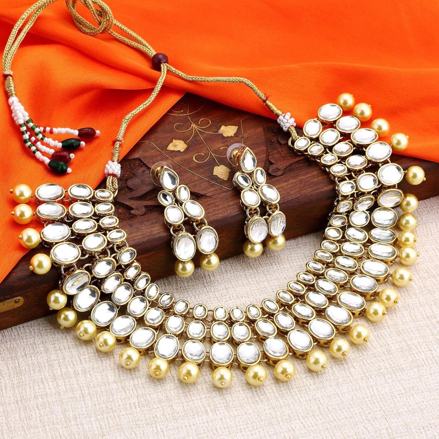 Alloy Jewel Set (Gold, Silver)