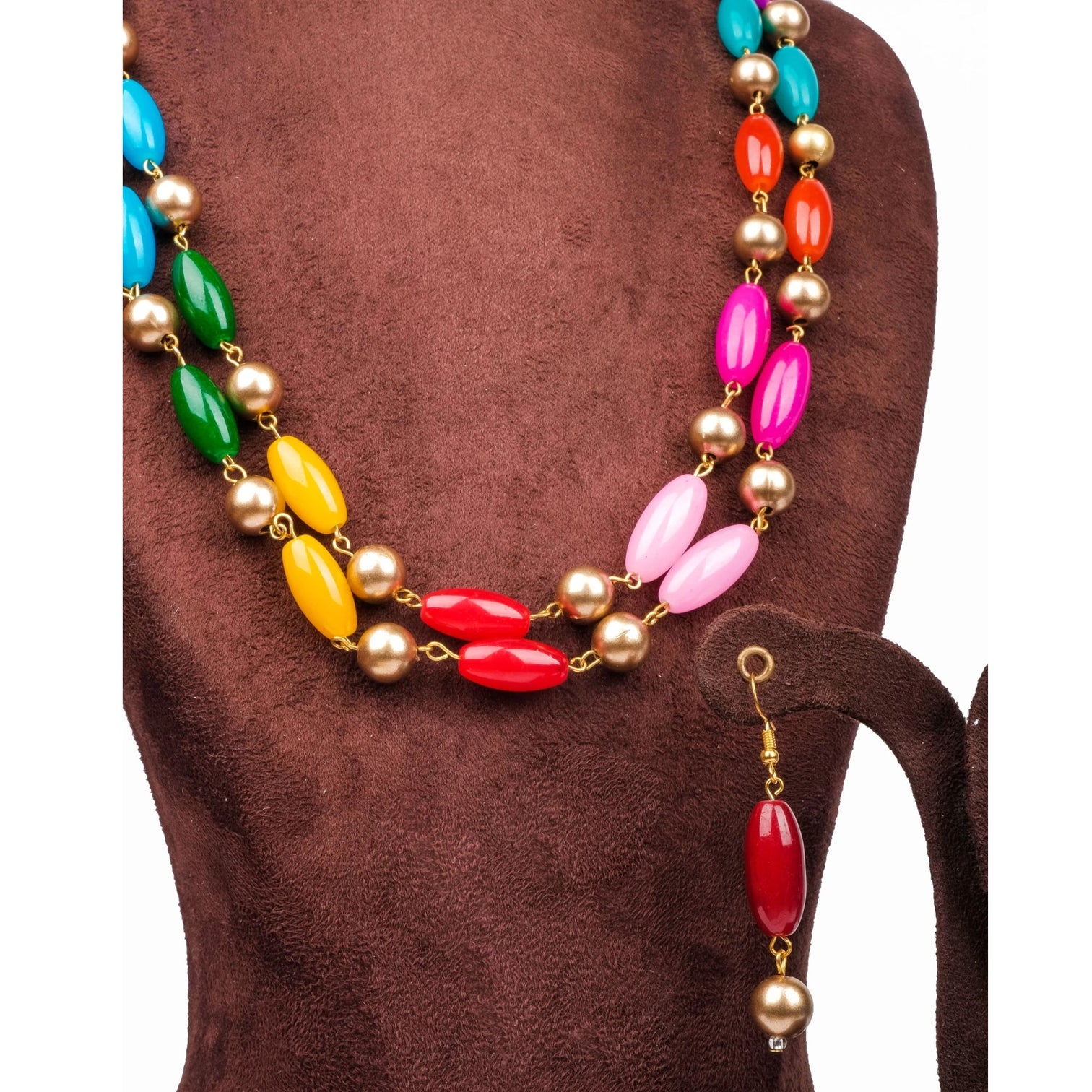 Alloy Jewel Set (Multicolor)