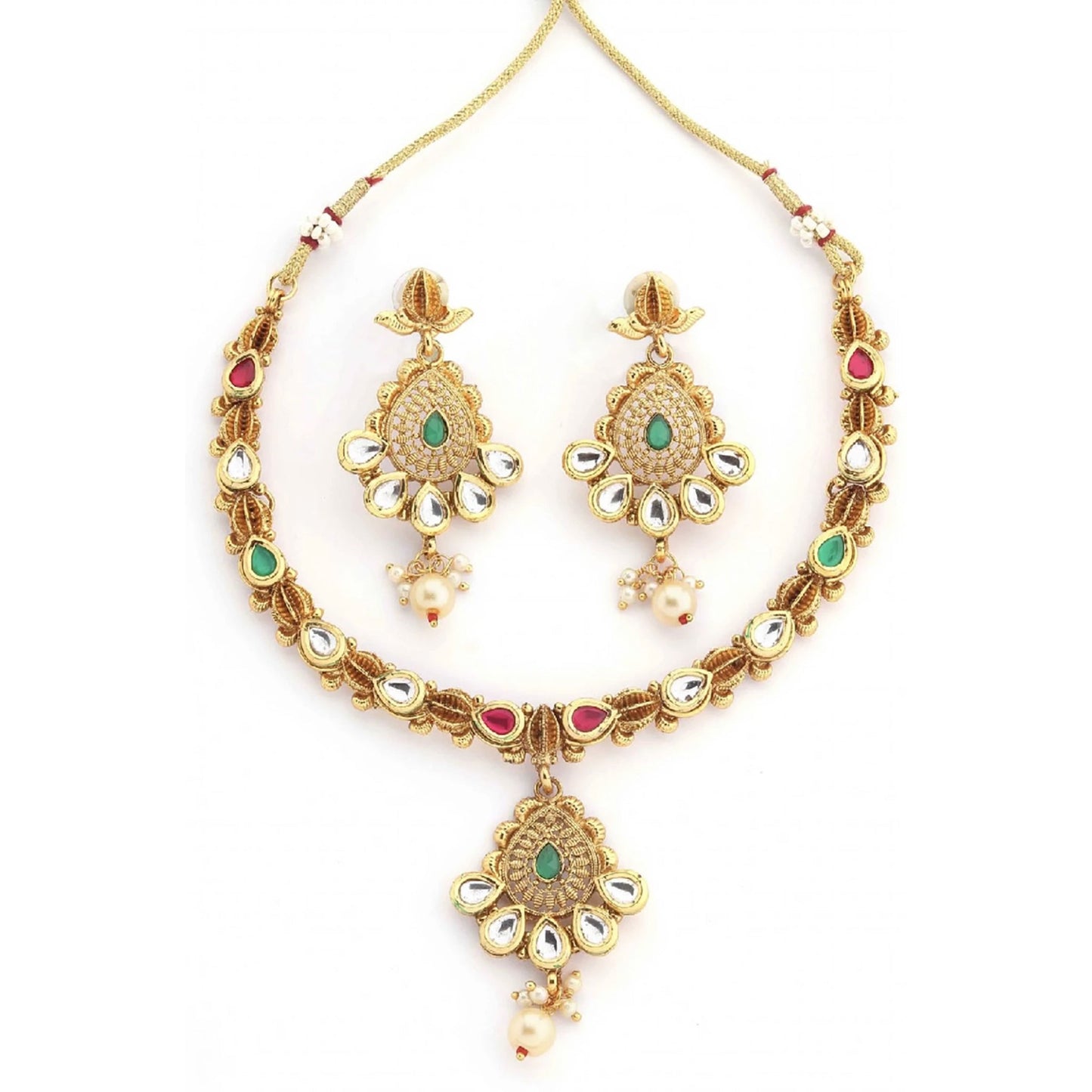 Alloy Jewel Set (Multicolor)
