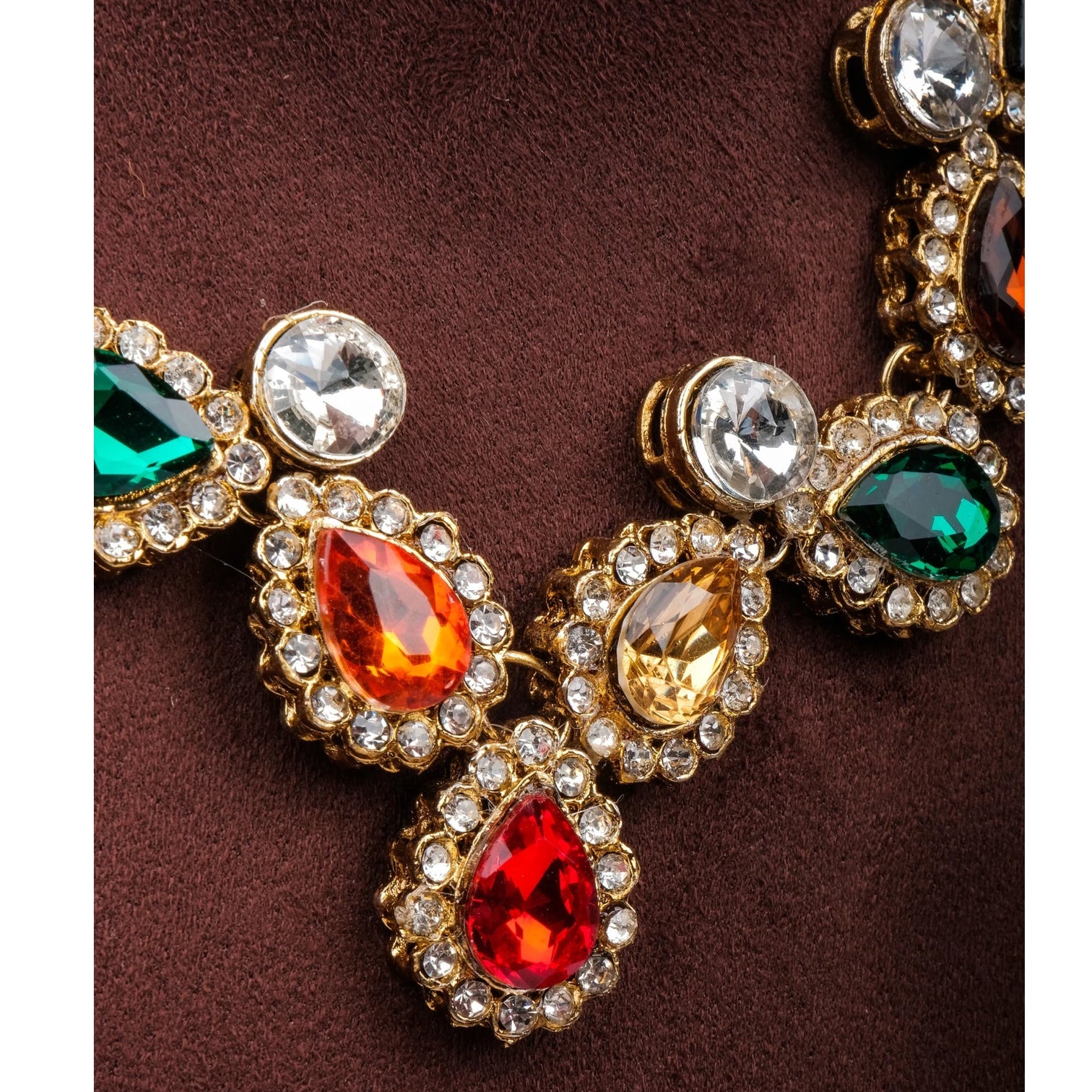 Alloy Jewel Set (Multicolor)