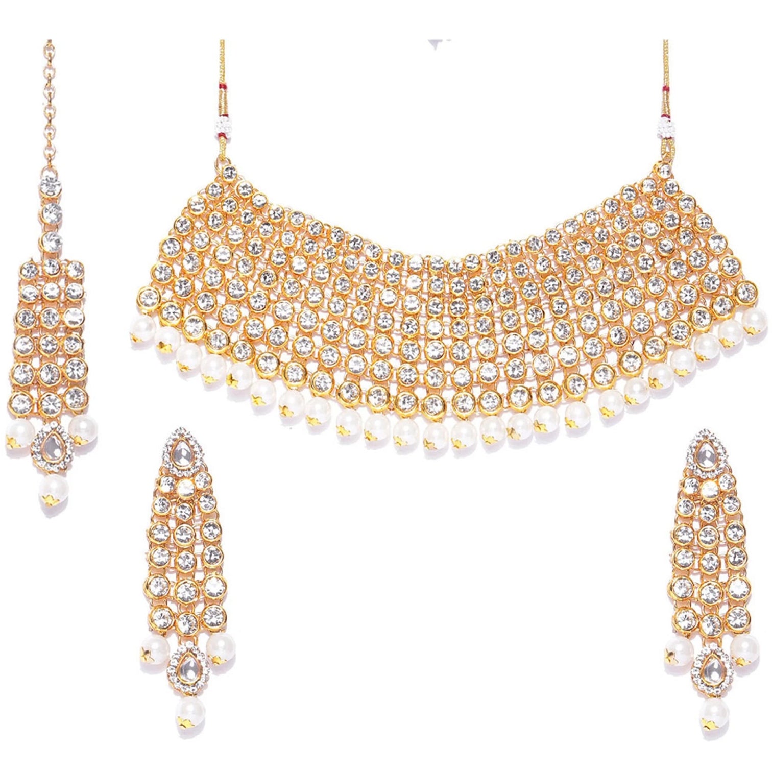 Alloy Jewel Set (White)