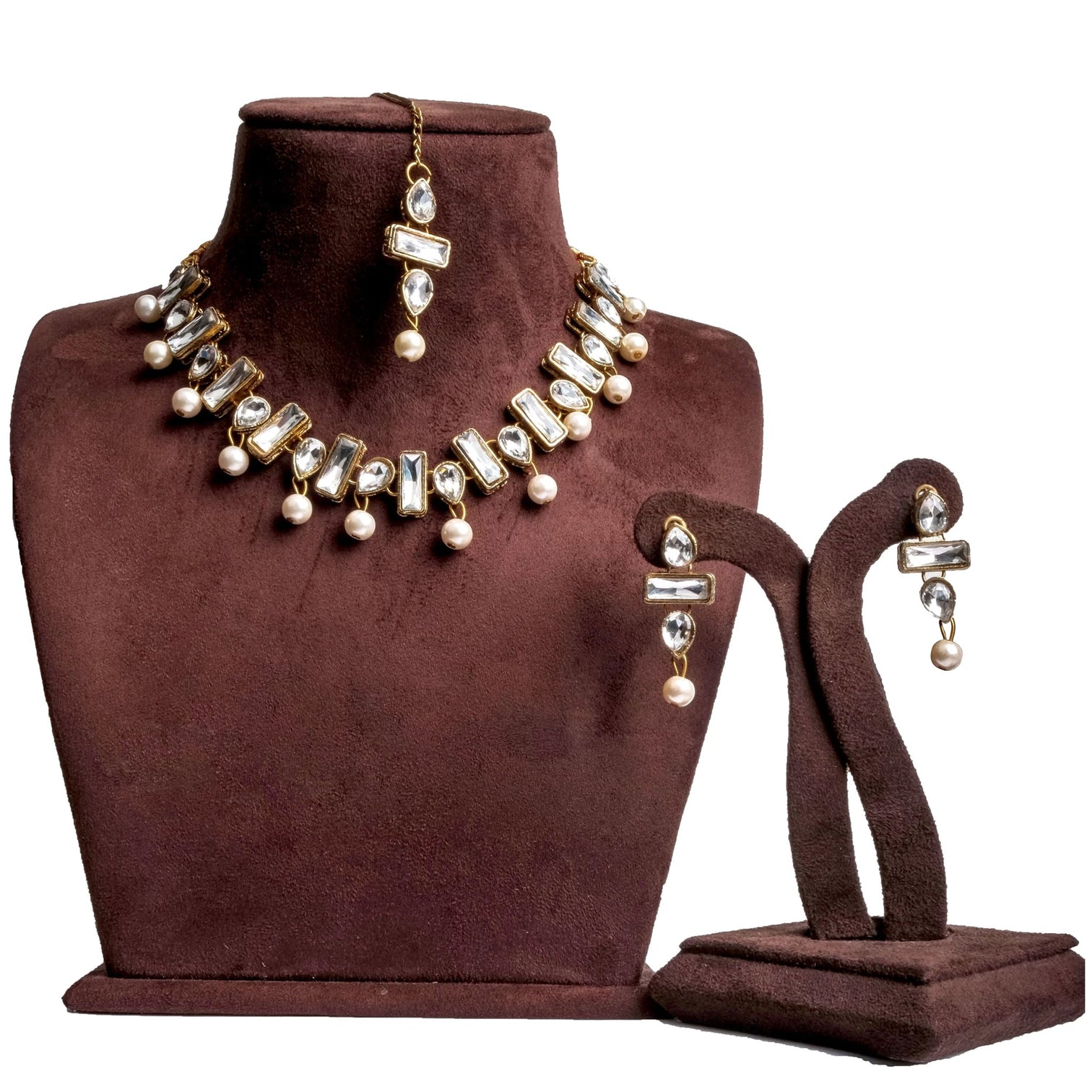Alloy Jewel Set (White)