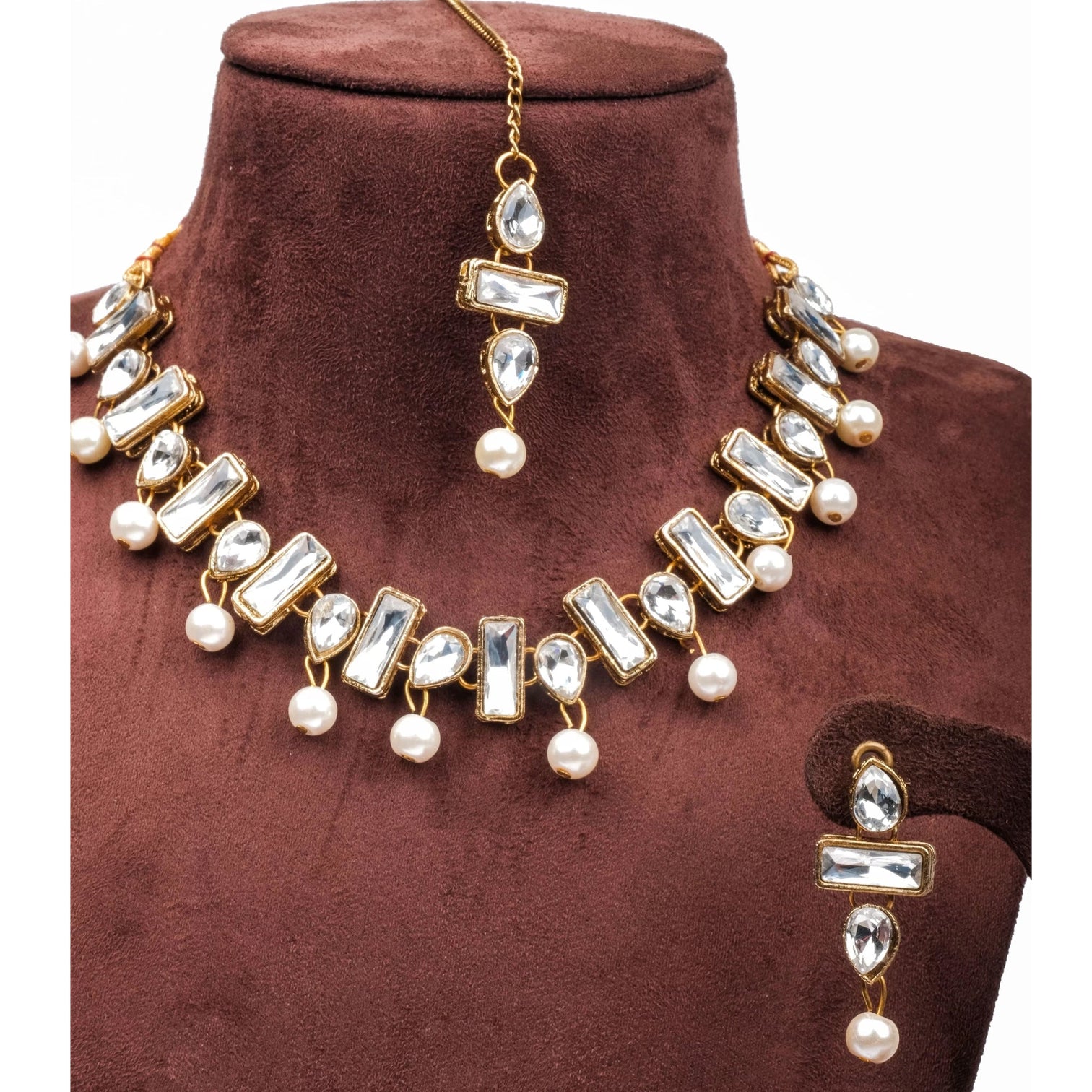 Alloy Jewel Set (White)