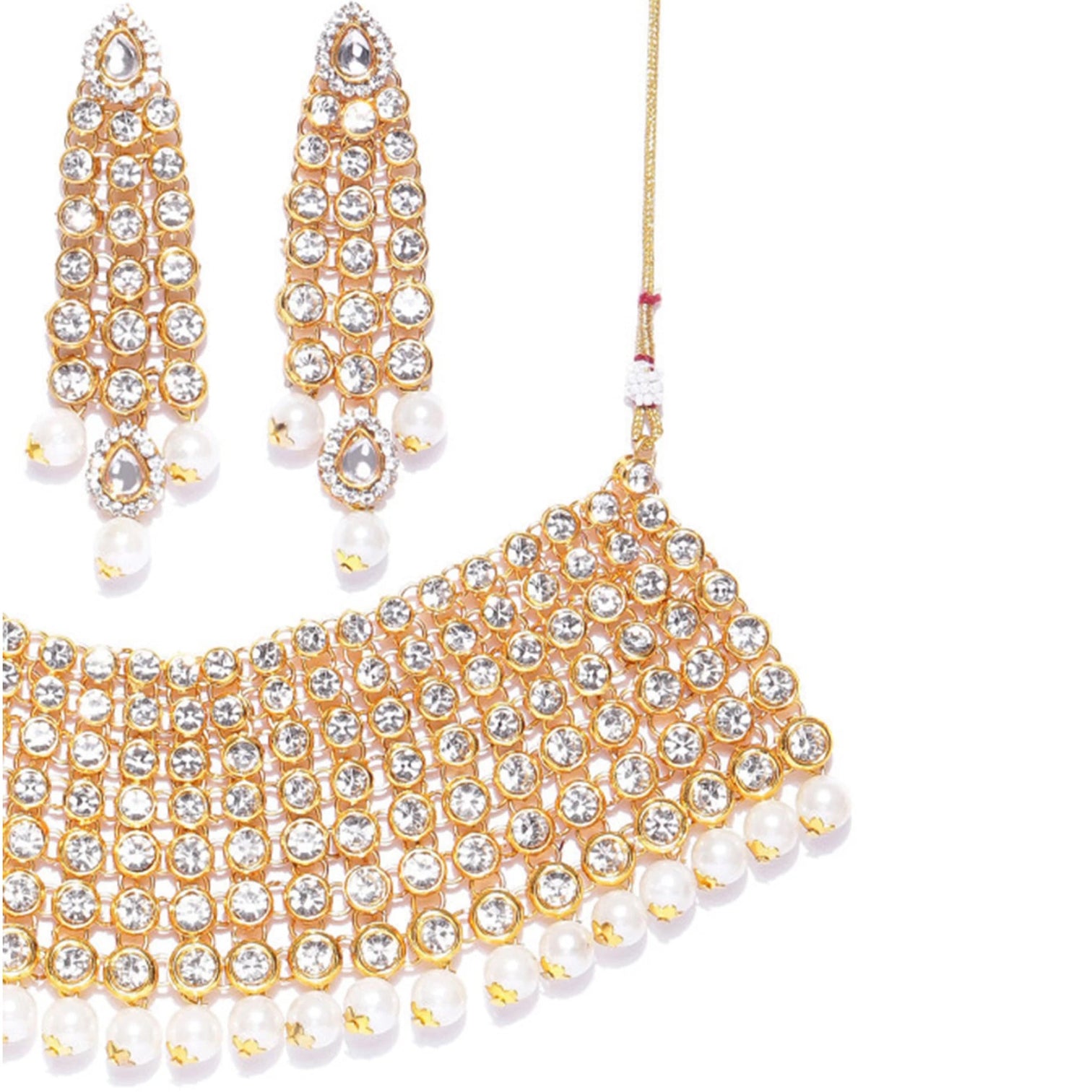 Alloy Jewel Set (White)