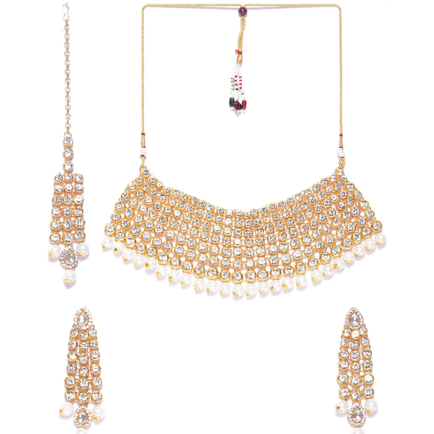 Alloy Jewel Set (White)