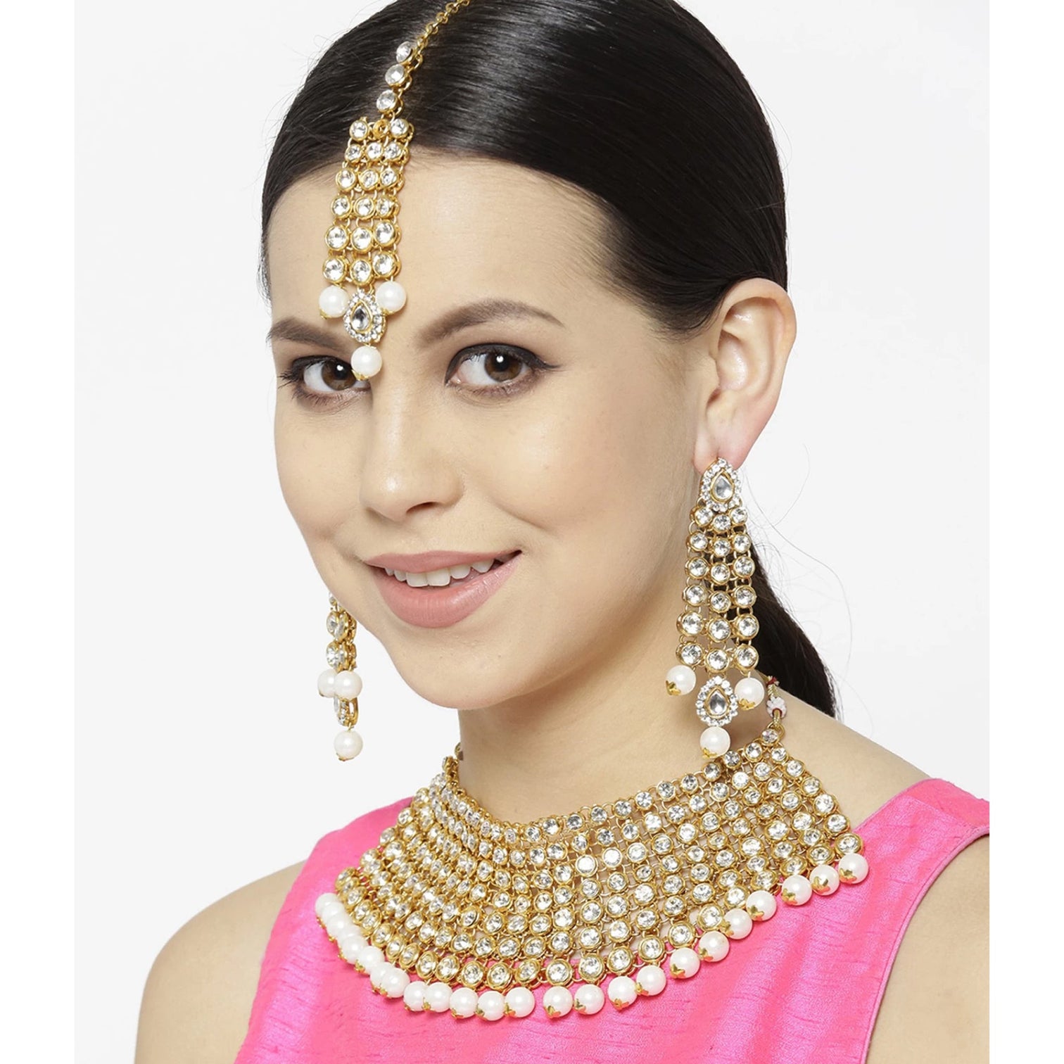 Alloy Jewel Set (White)