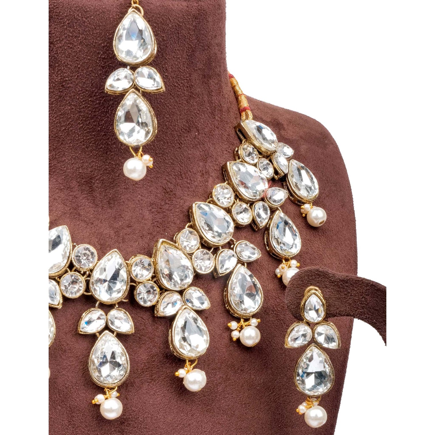 Alloy Jewel Set (White)
