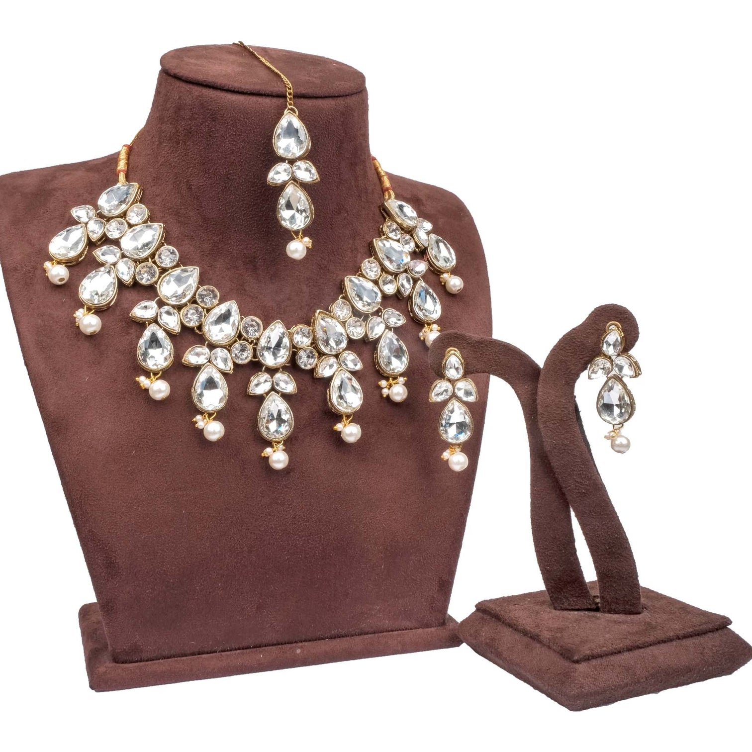 Alloy Jewel Set (White)