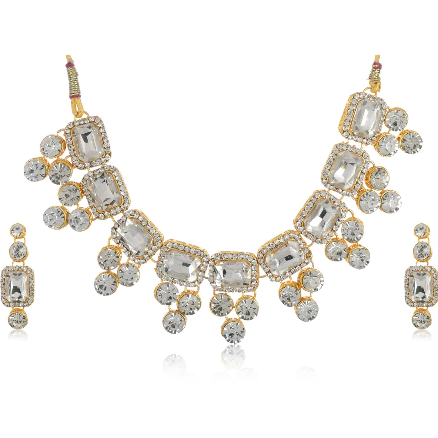 Alloy Jewel Set (White)