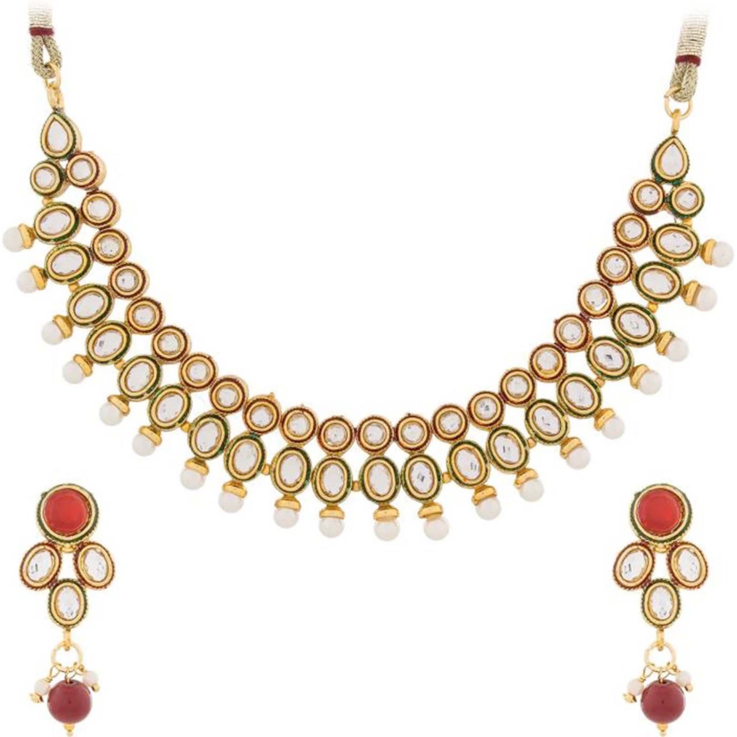 Alloy Jewel Set (White)