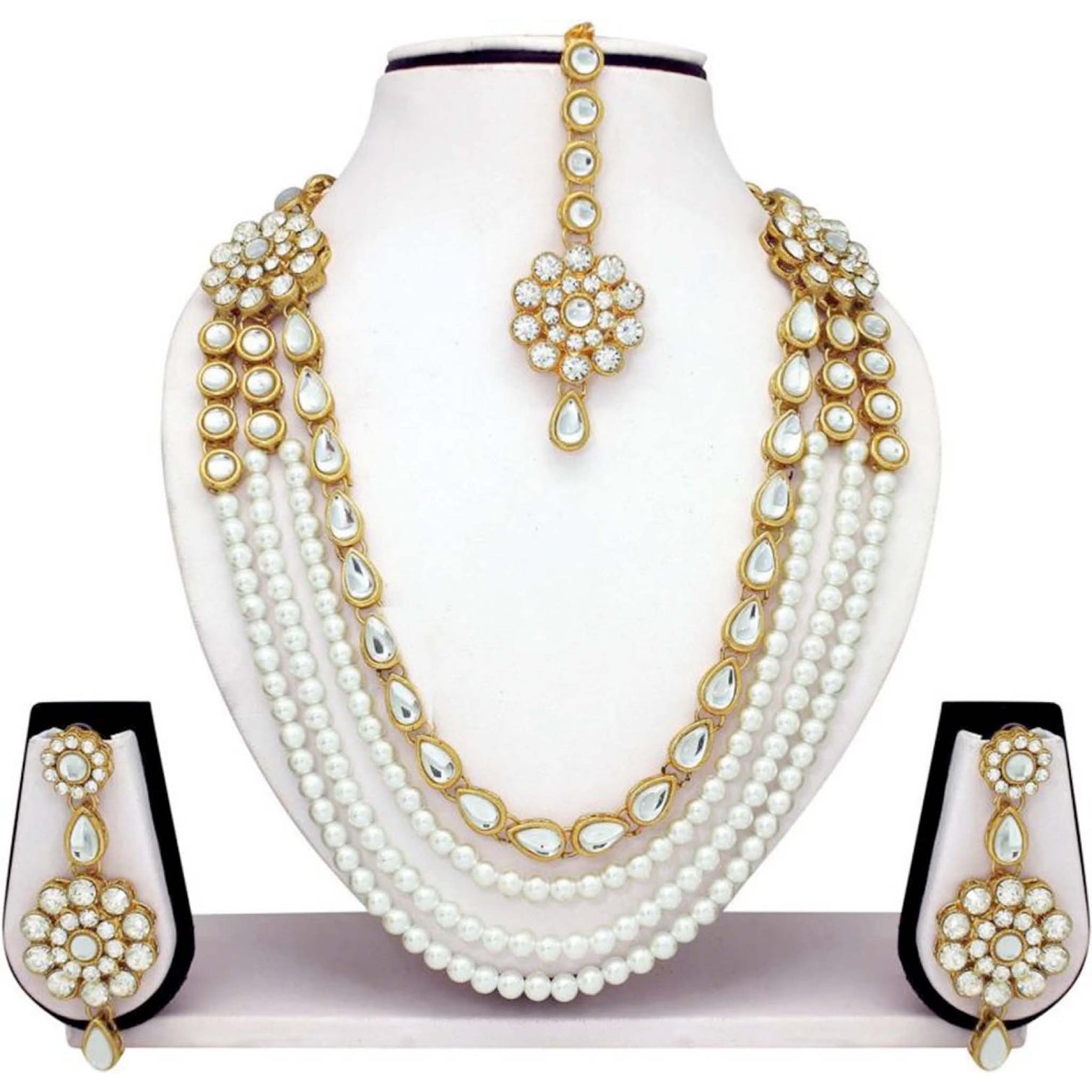 Alloy Jewel Set (White)
