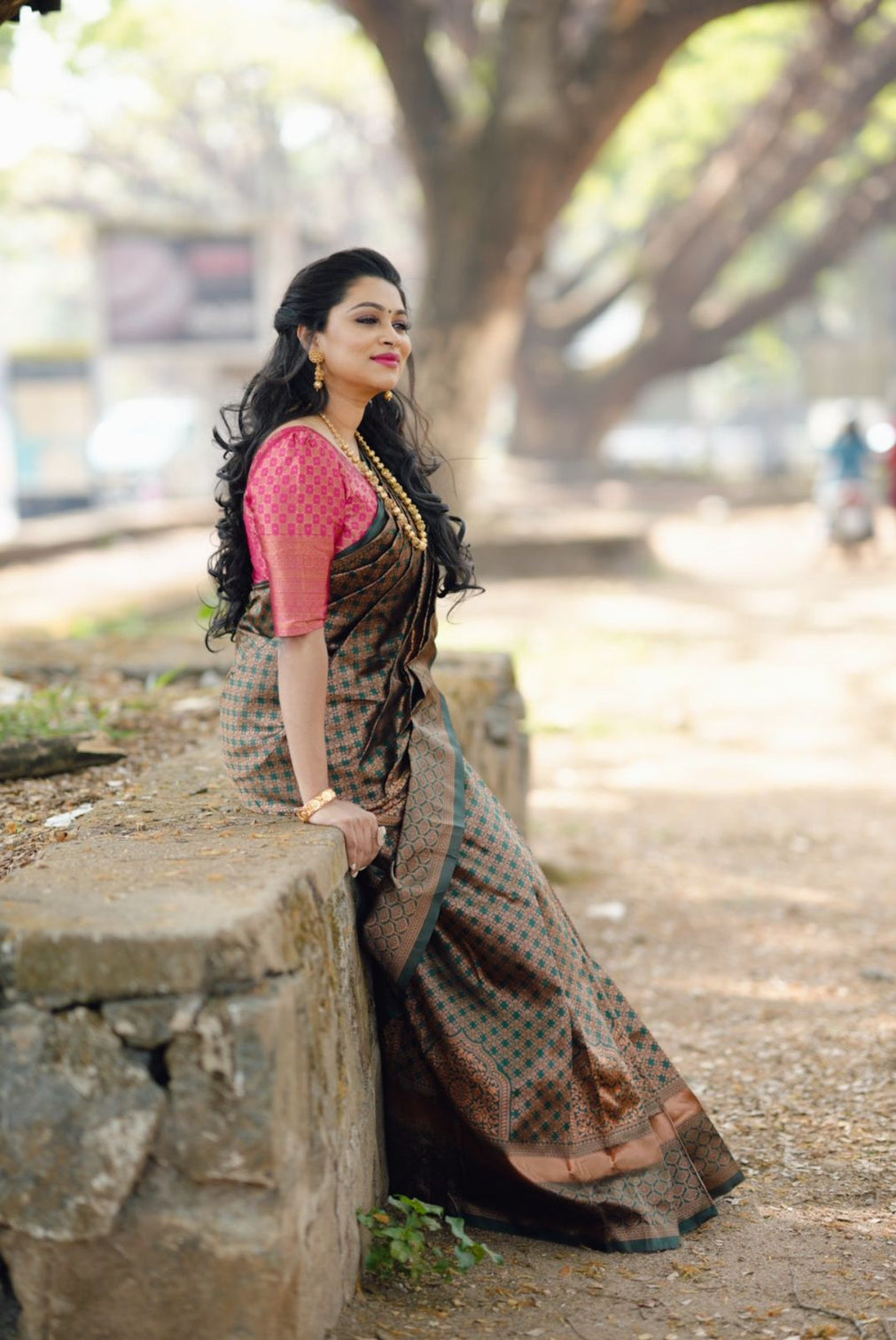 Excellent Green Soft Silk Saree With Ideal Blouse Piece