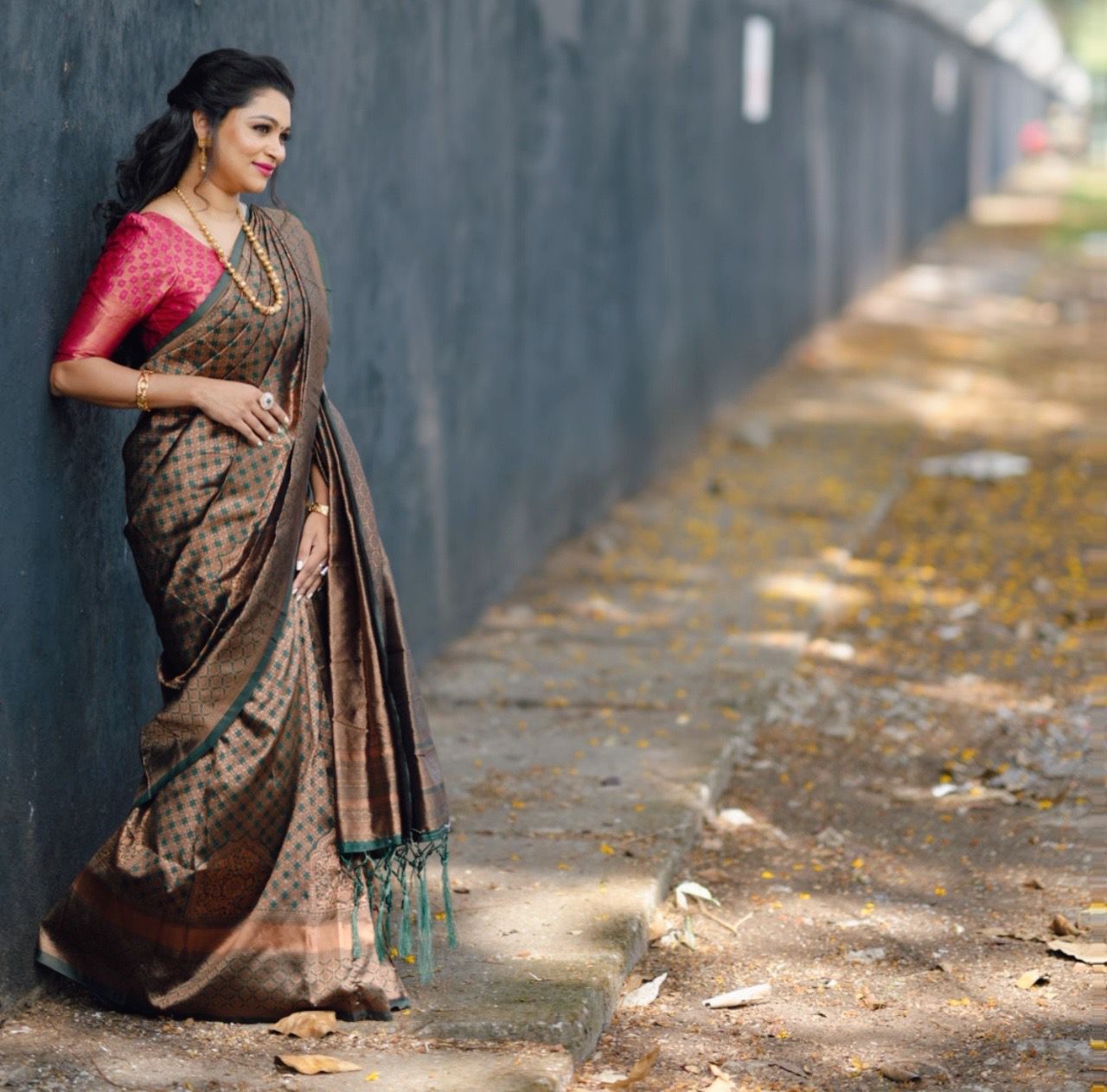 Excellent Green Soft Silk Saree With Ideal Blouse Piece