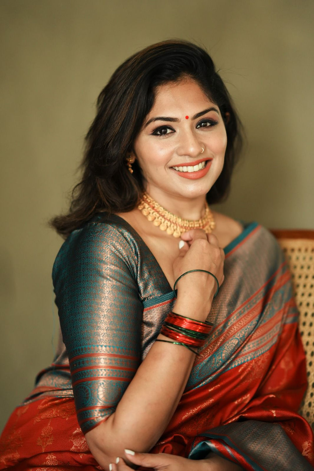 Prettiest Maroon Soft Banarasi Silk Saree With Hypnotic Blouse Piece