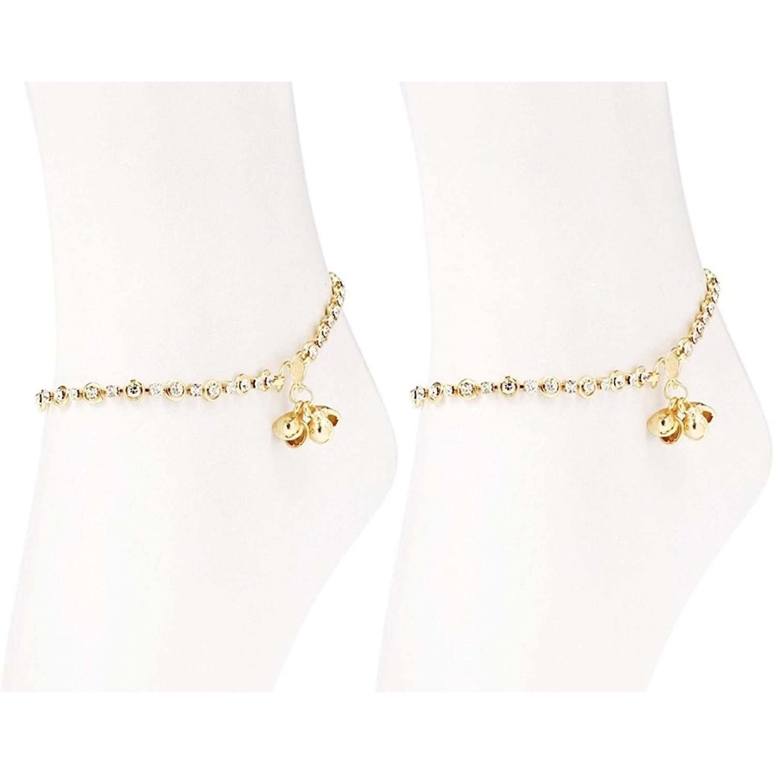 Anklets new Payal Brass Anklet (Pack of 2)