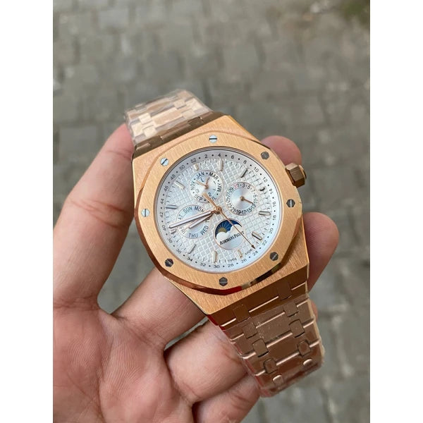 Audemars Piguet Watch Royal OSG Perpetual Calendar Men Watch (SG-393) | Mameraa