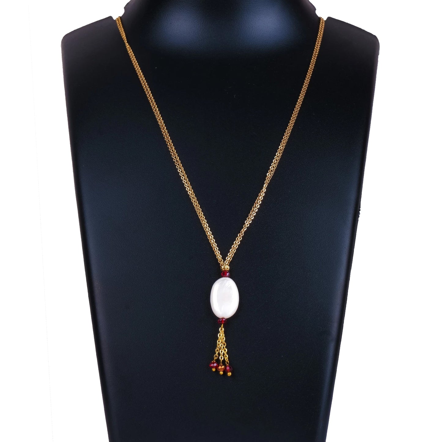 Big Gold-plated Pearl Brass Pendant Gold-plated Pearl Brass Pendant