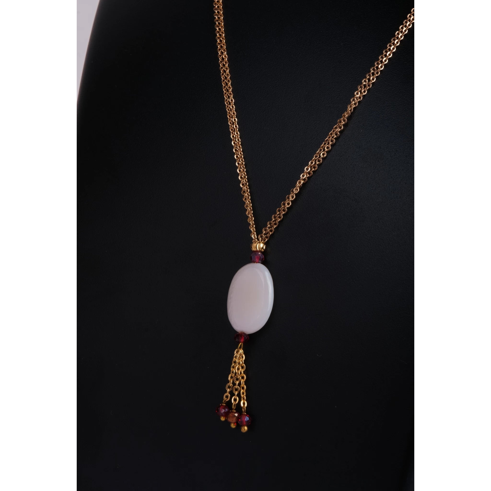 Big Gold-plated Pearl Brass Pendant Gold-plated Pearl Brass Pendant