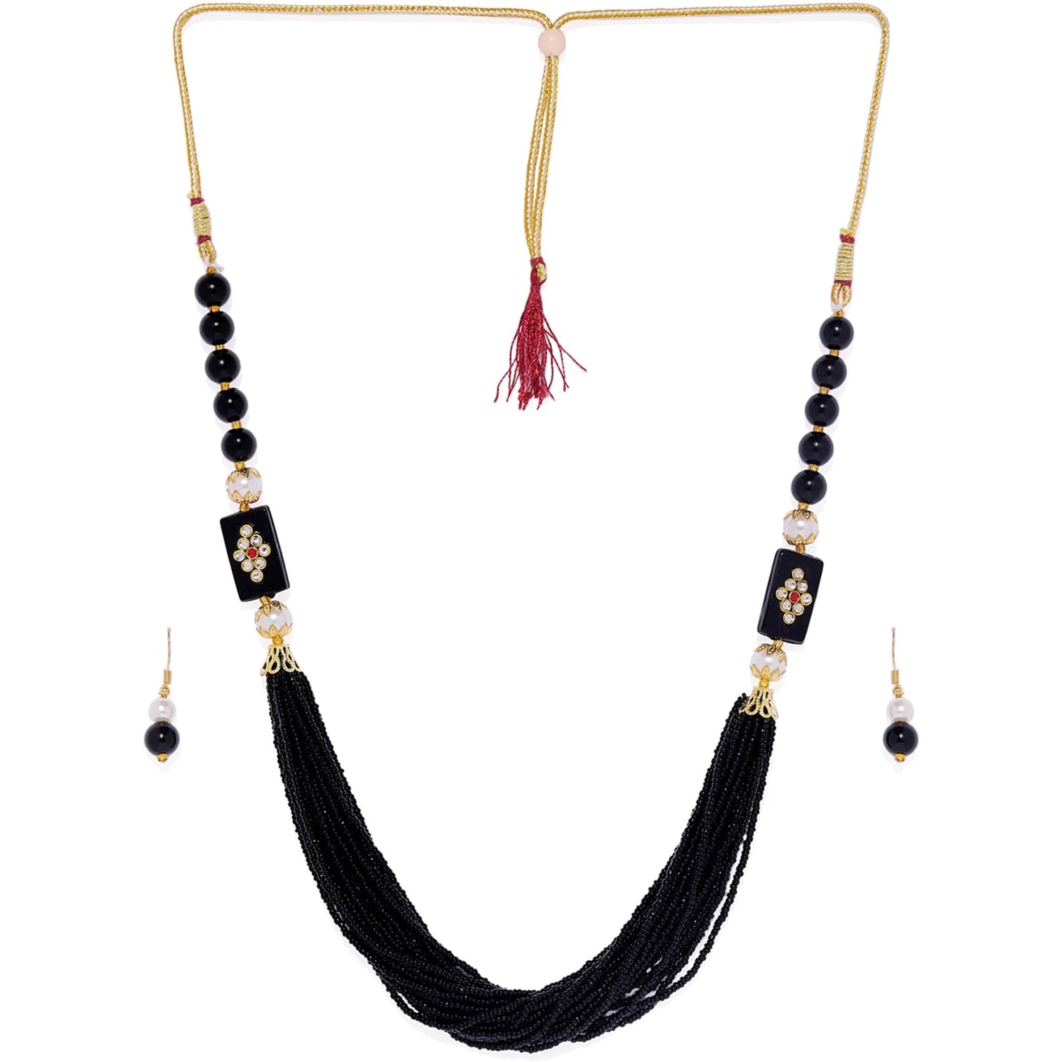Brass Jewel Set (Black)