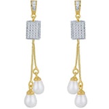 Brass Jewel Set (Gold, White)