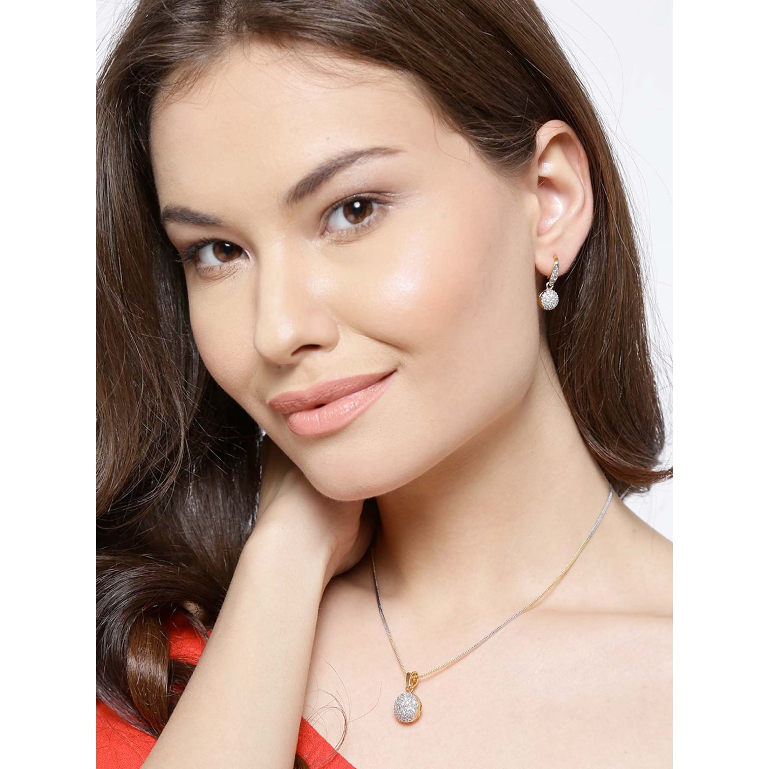 Brass Jewel Set (Gold, Silver)
