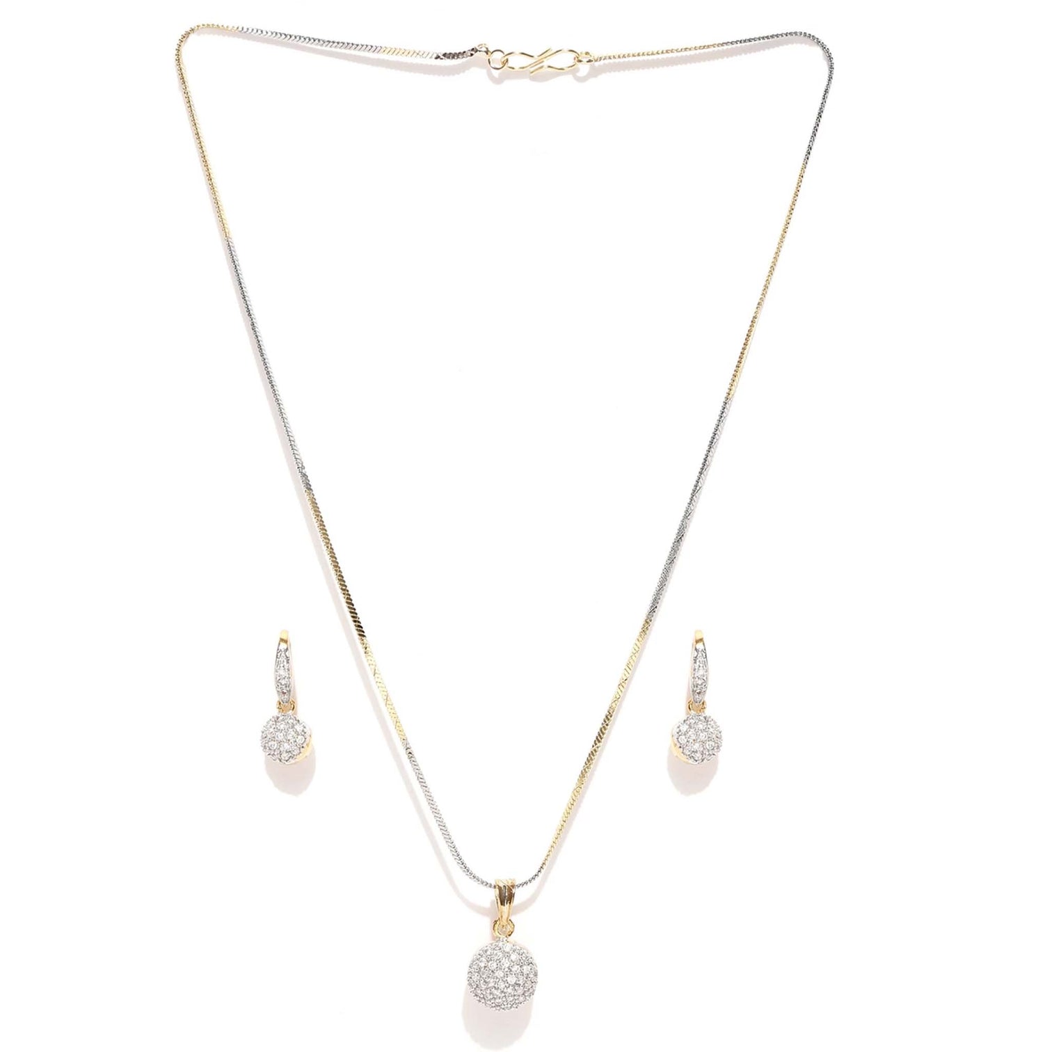Brass Jewel Set (Gold, Silver)