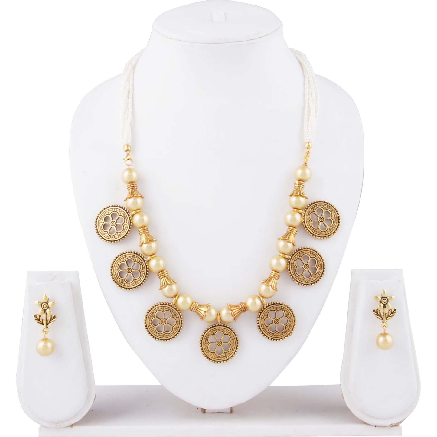 Brass Jewel Set (Gold color)