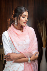Brilliant Pink Color Georgette Designer Palazzo Salwar Suit