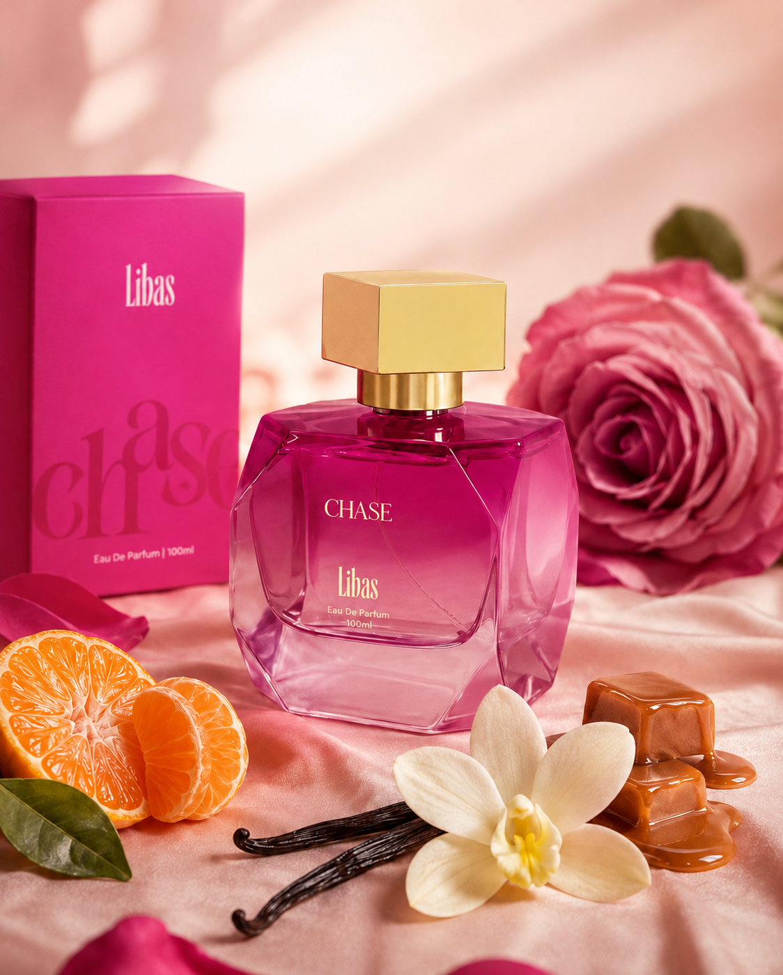Libas Women Chase Mandarin Rose Perfume - 100 ml