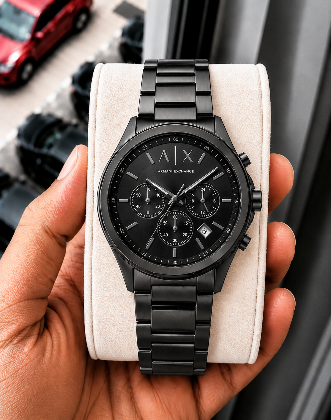 Arman i Exchange Gunmetal Black Watch