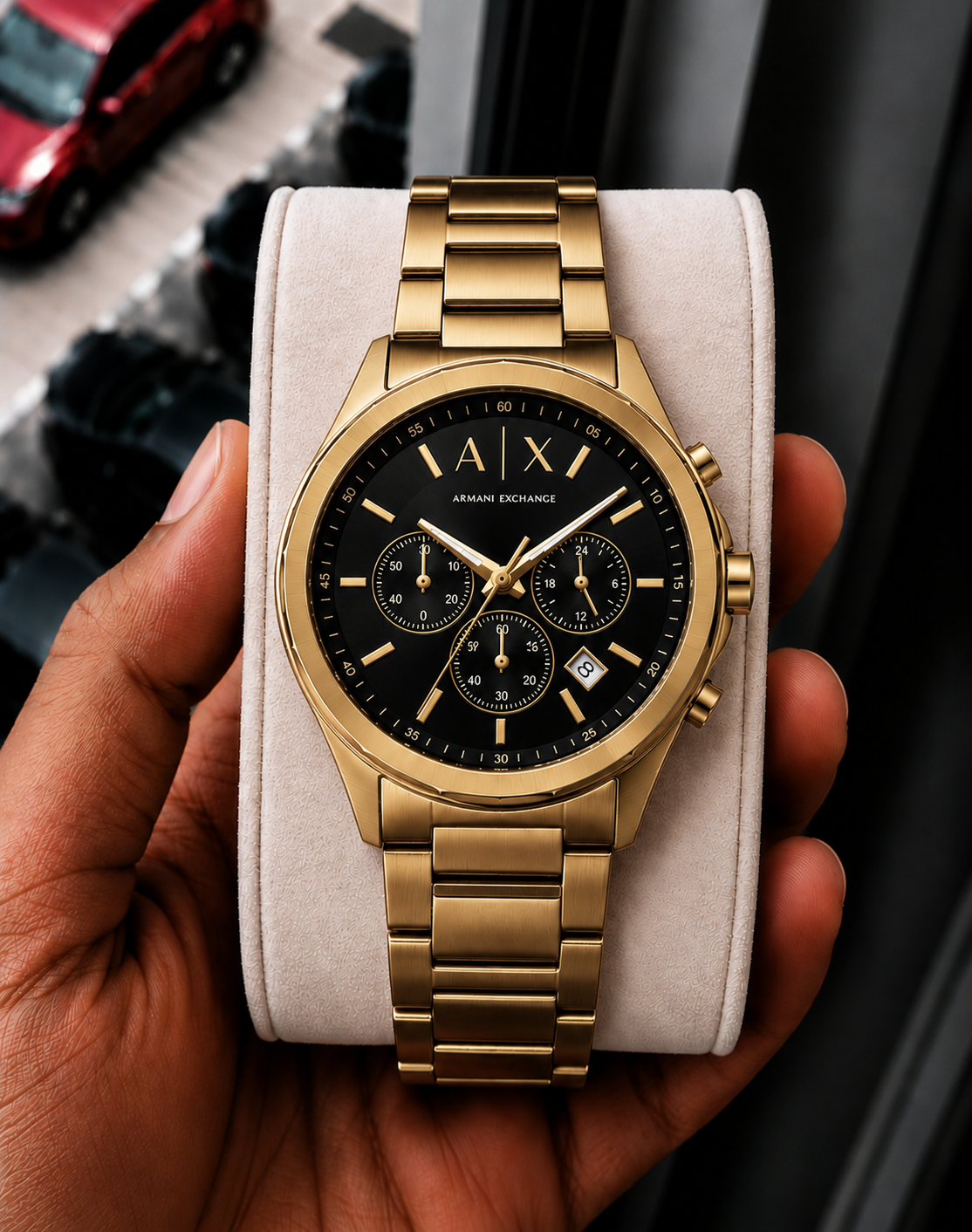 Arman i Exchange Gunmetal Gold/ Black Watch