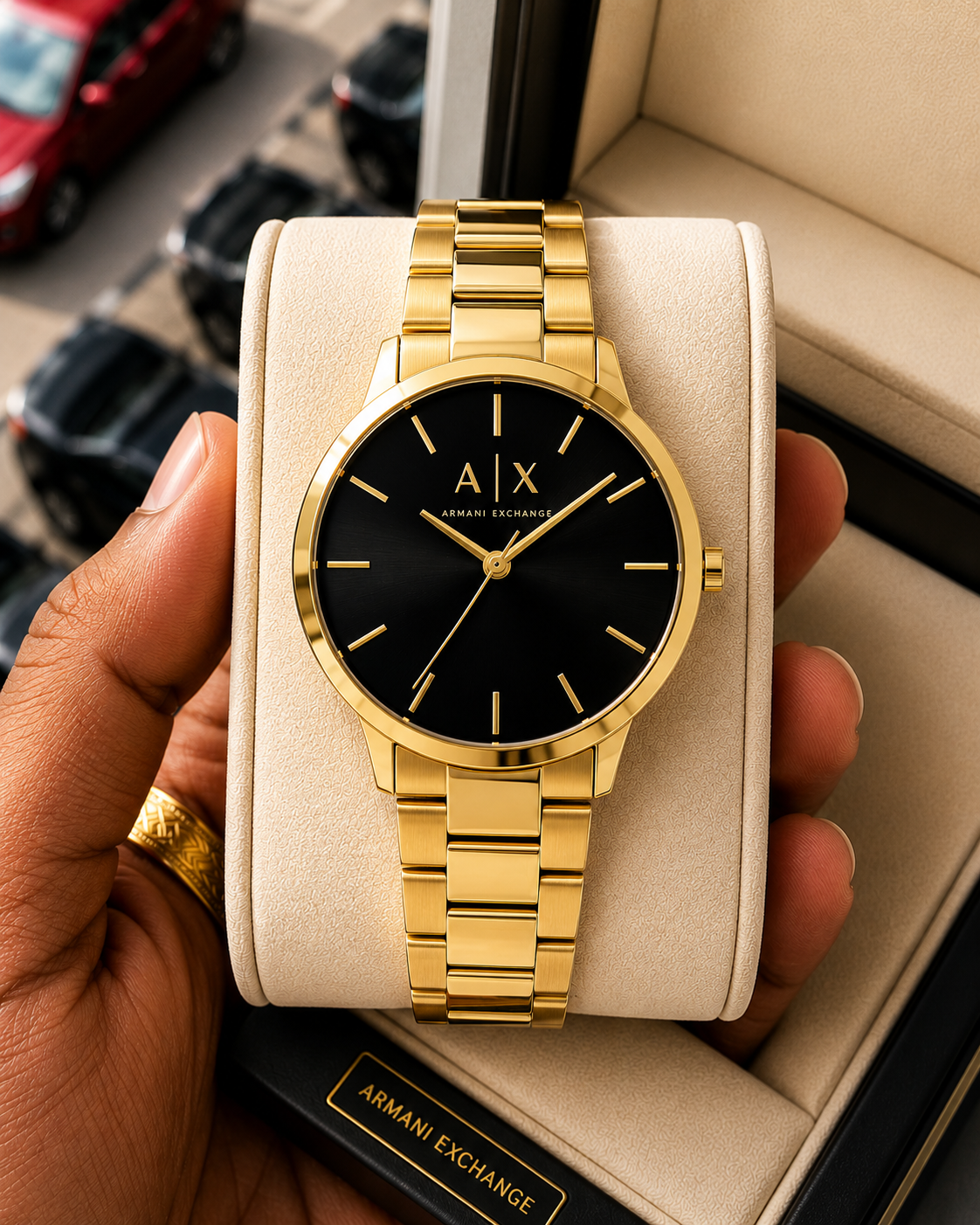 Arman i Exchange Classic Gold/ Black Watch