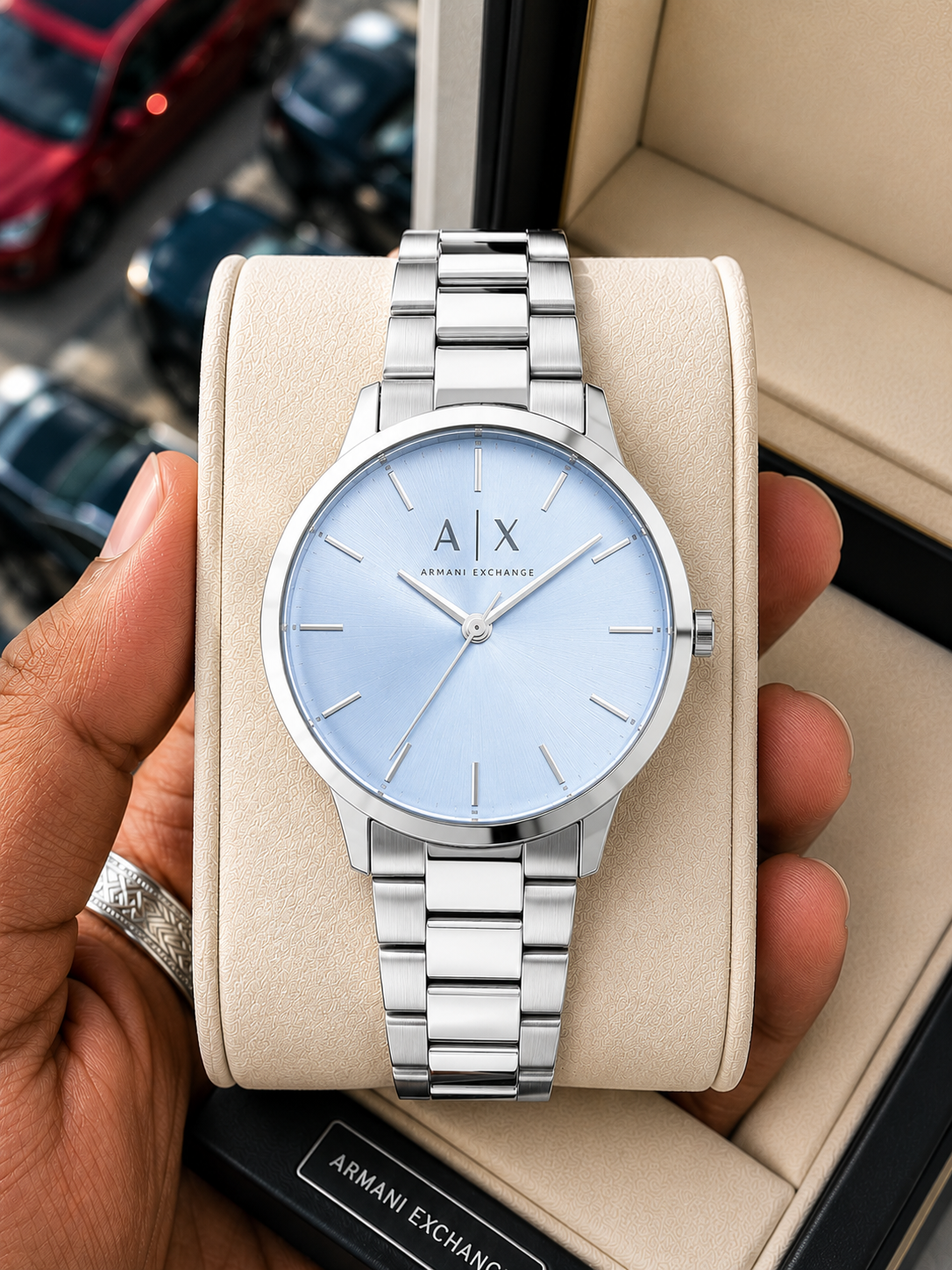 Arman i Exchange Classic Silver/ Sky Watch
