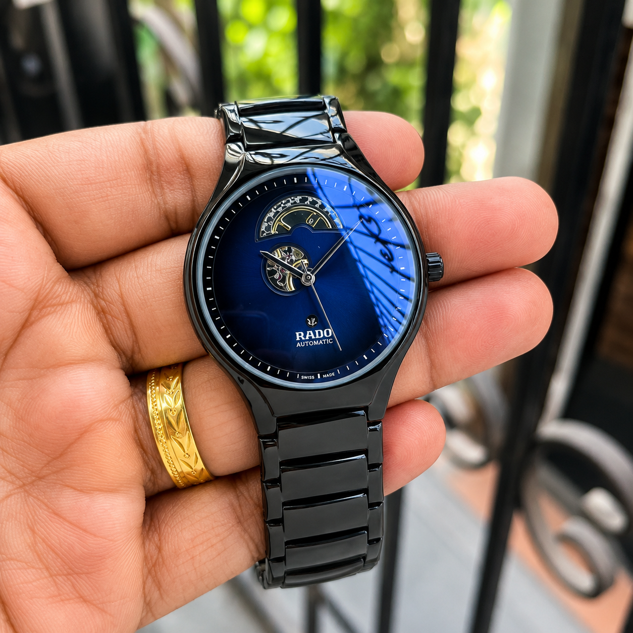 Classic True Rad_o Black Blue Watch