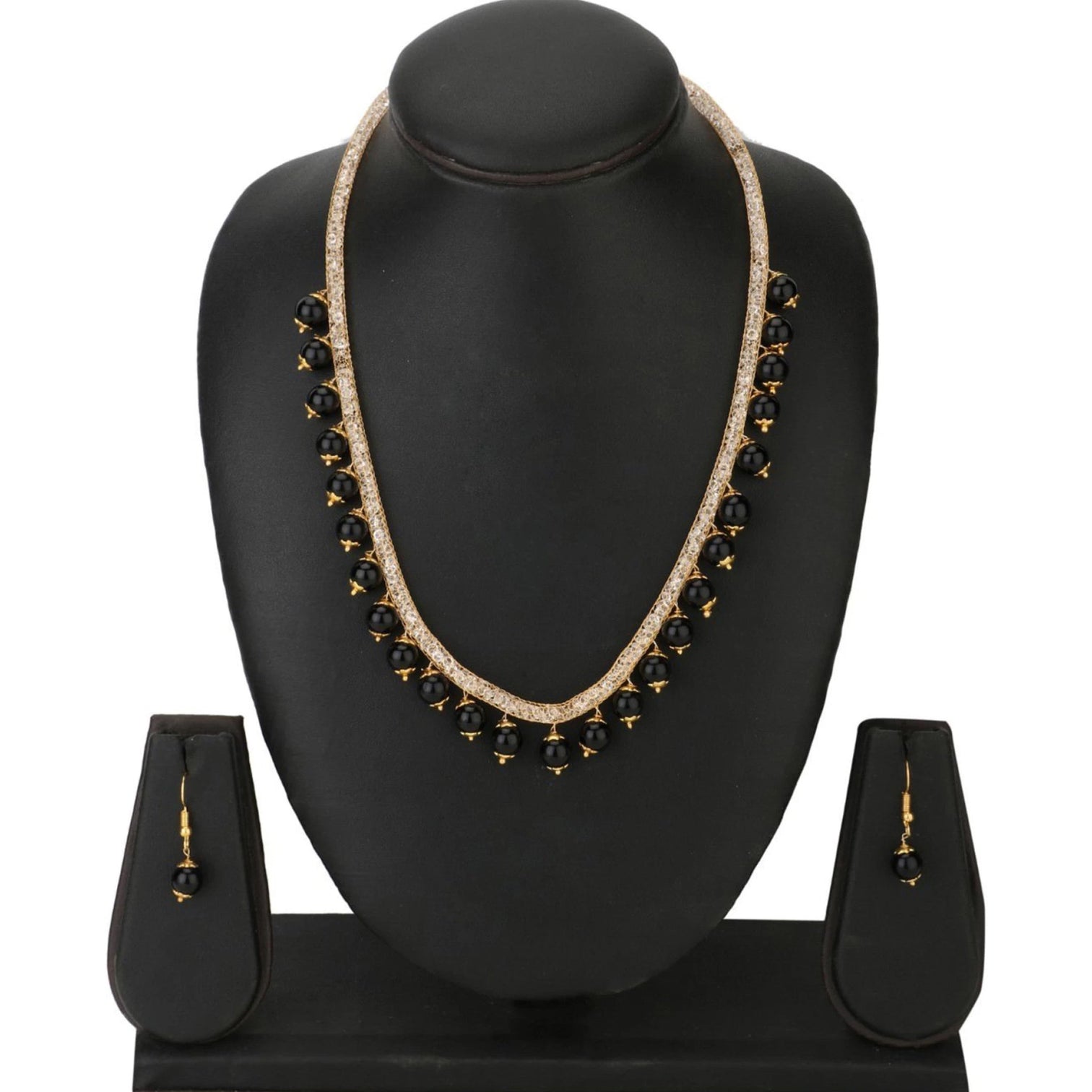 Copper Jewel Set (Black, White)