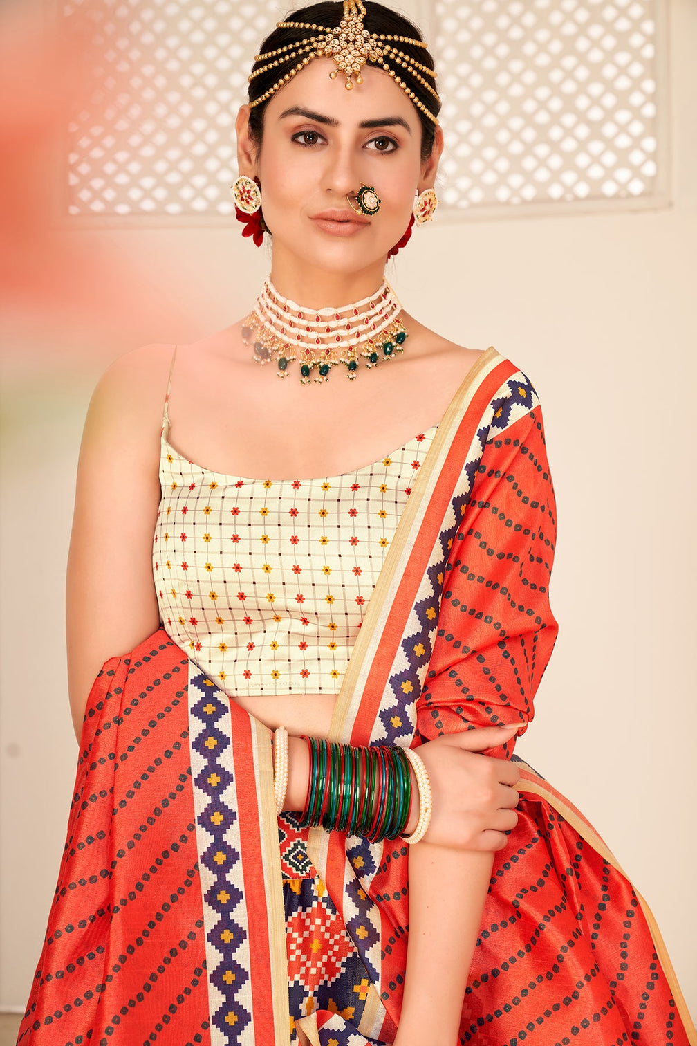 Dazzling Navy Blue Color Sangeet Wear Digital Printed Work Art Silk Lehenga Choli