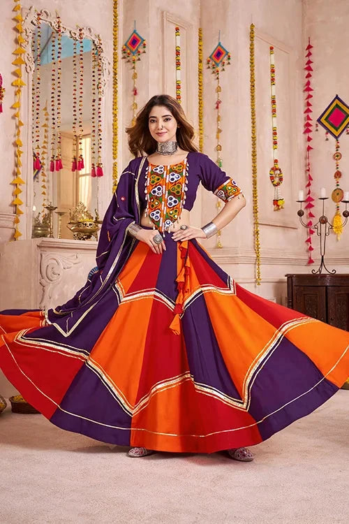 Gorgeous Multi Color Chaniya Choli Speical for Garba