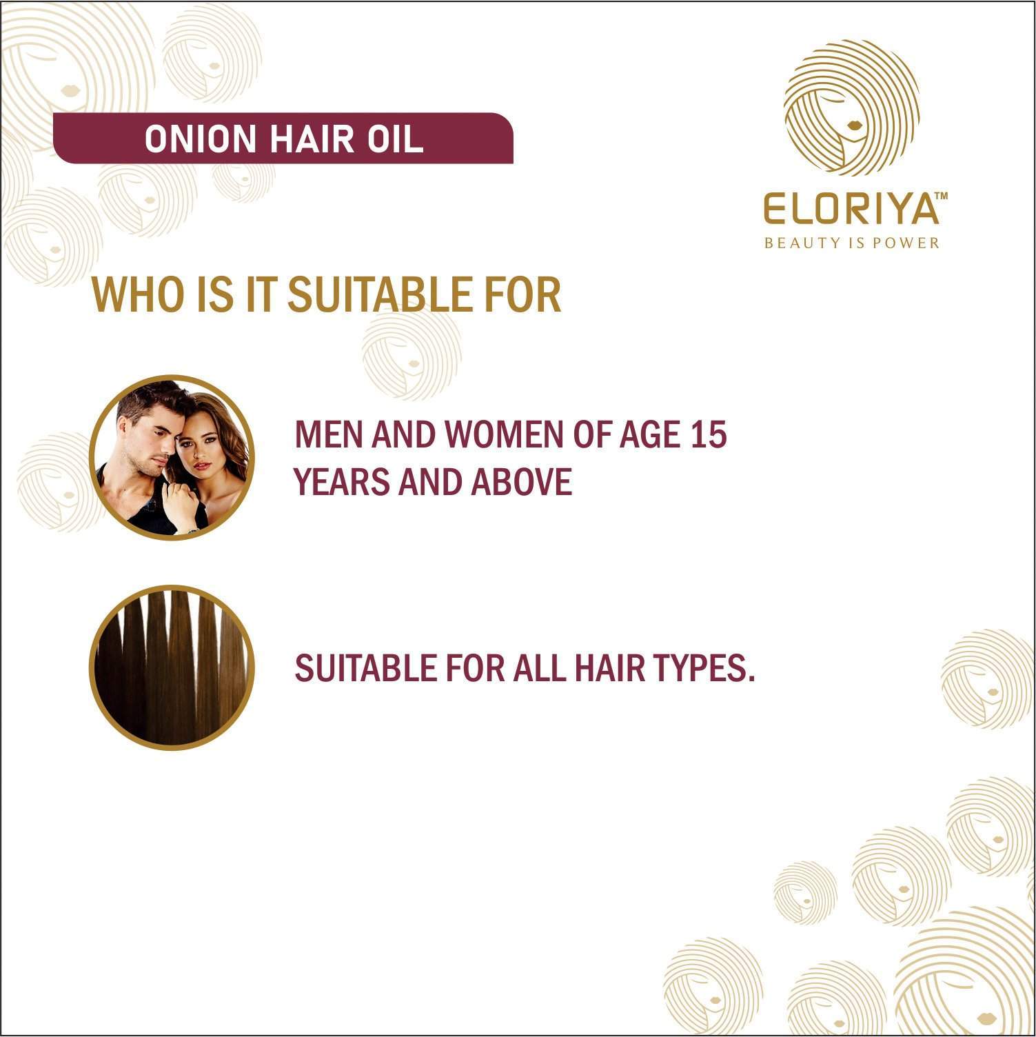 ELORIYA Onion Seed Herbal Hair Oil - 100 ml