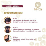ELORIYA Onion Seed Herbal Hair Oil - 100 ml