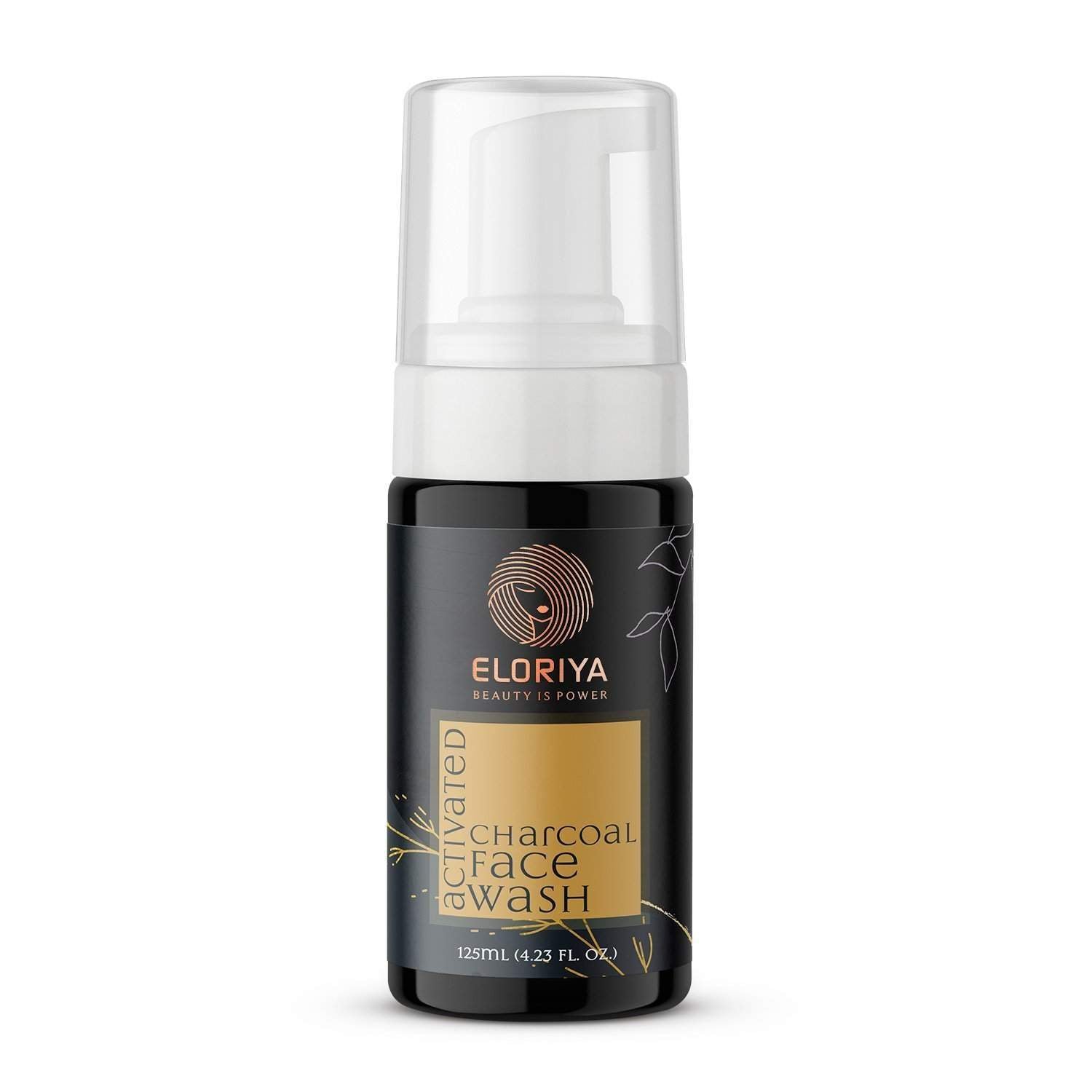 ELORIYA Activated Charcoal Foaming Facewash 125 ml