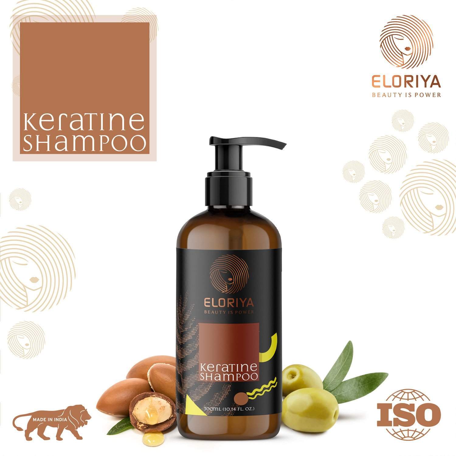 ELORIYA Keratin Hair Shampoo 300 ml