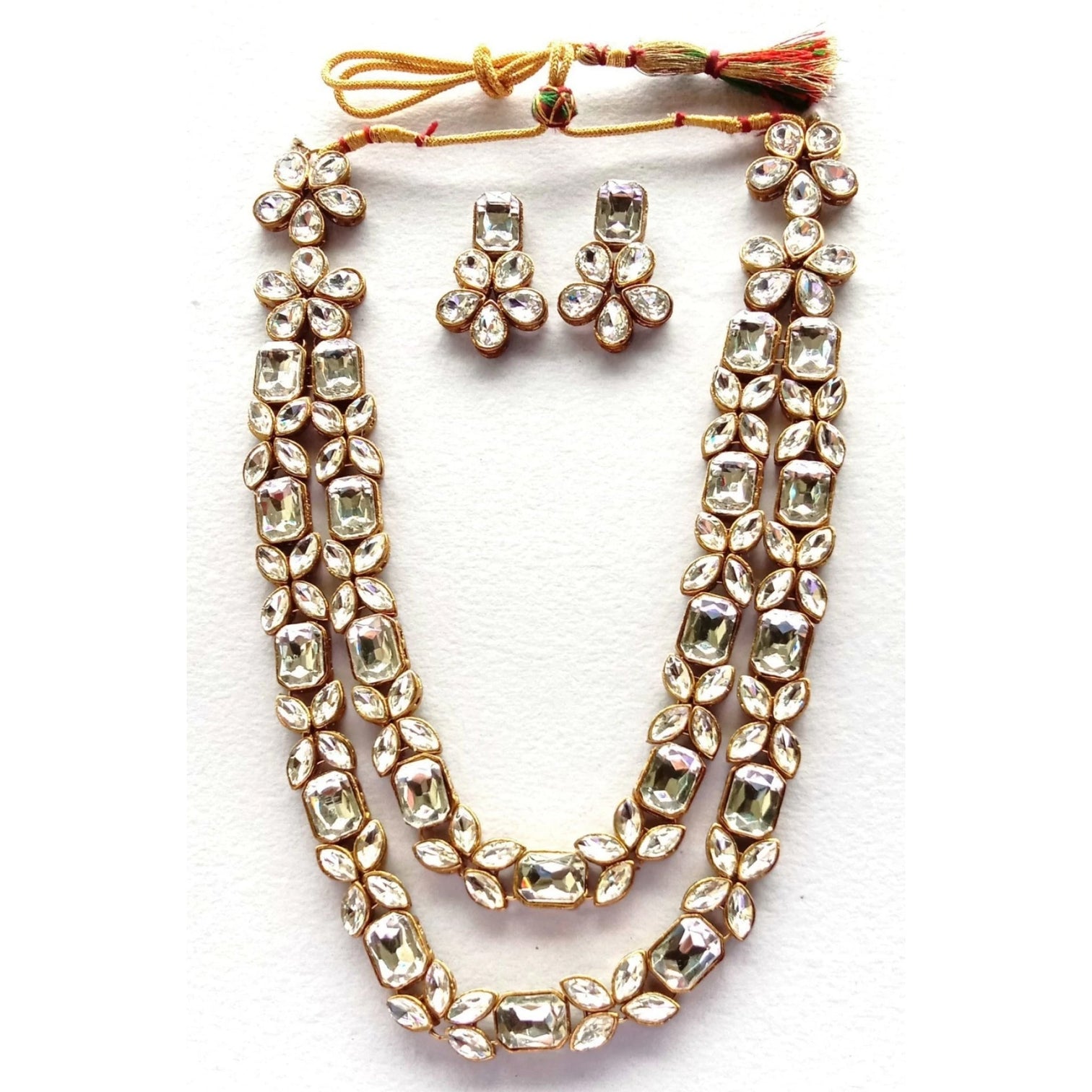 Golden Alloy Jewel Set