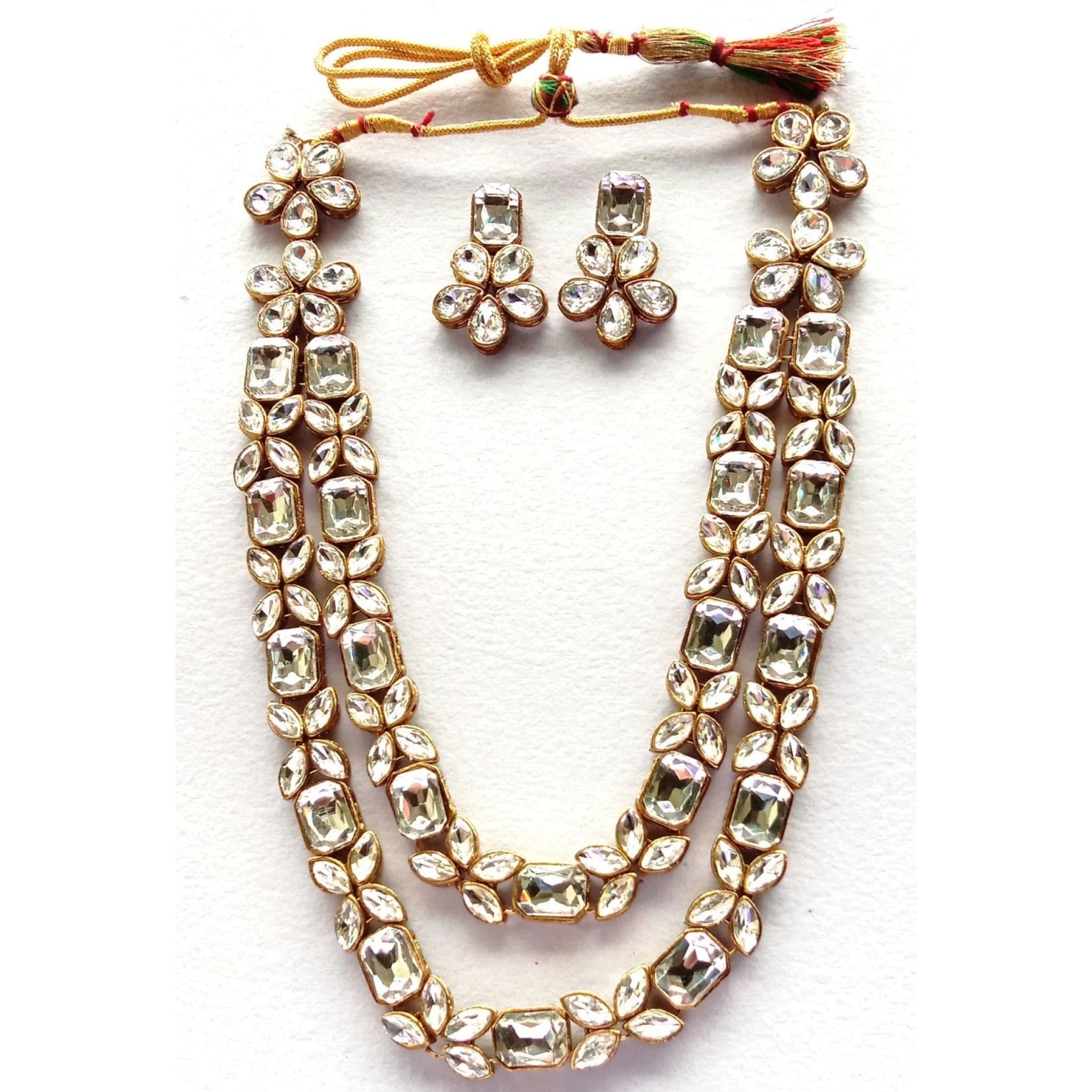 Golden color Alloy Jewel Set