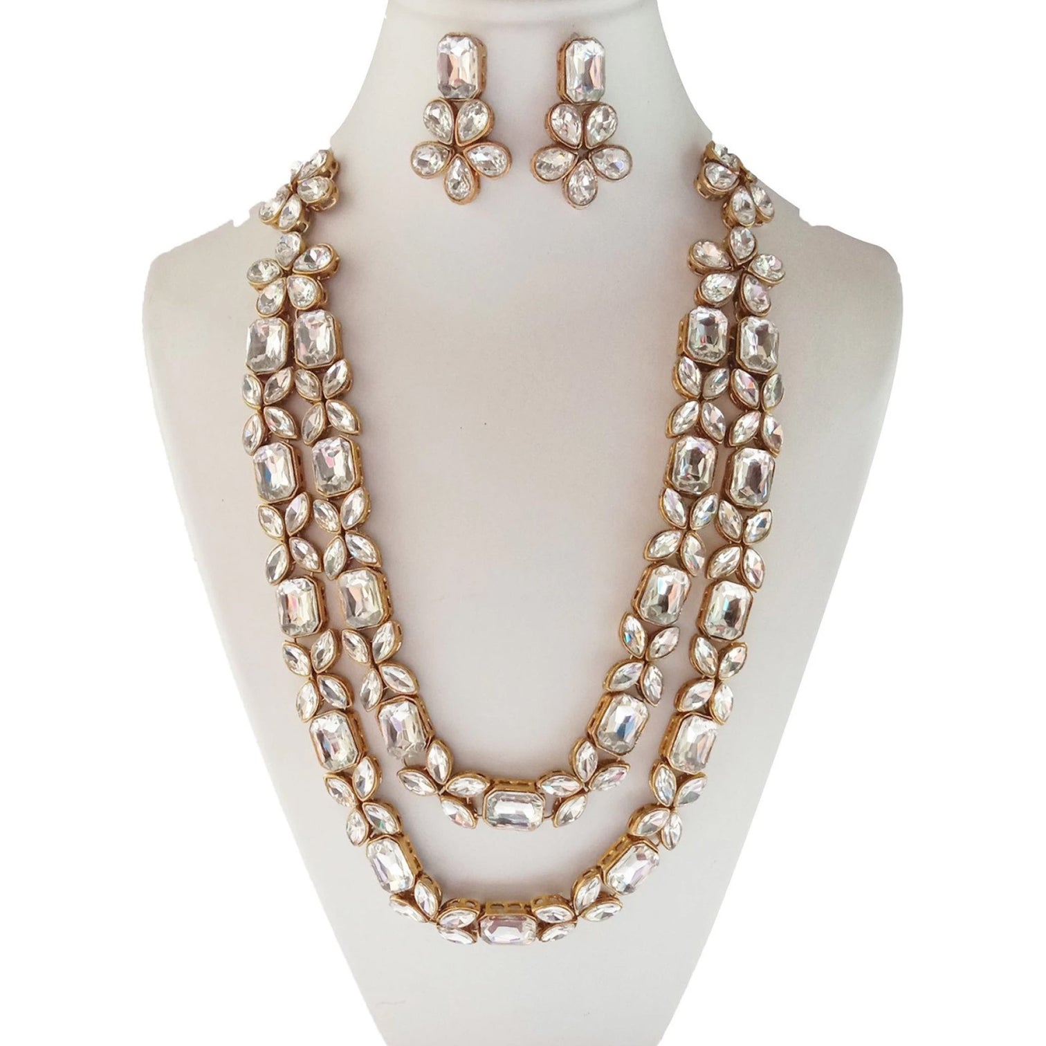 Golden color Alloy Jewel Set