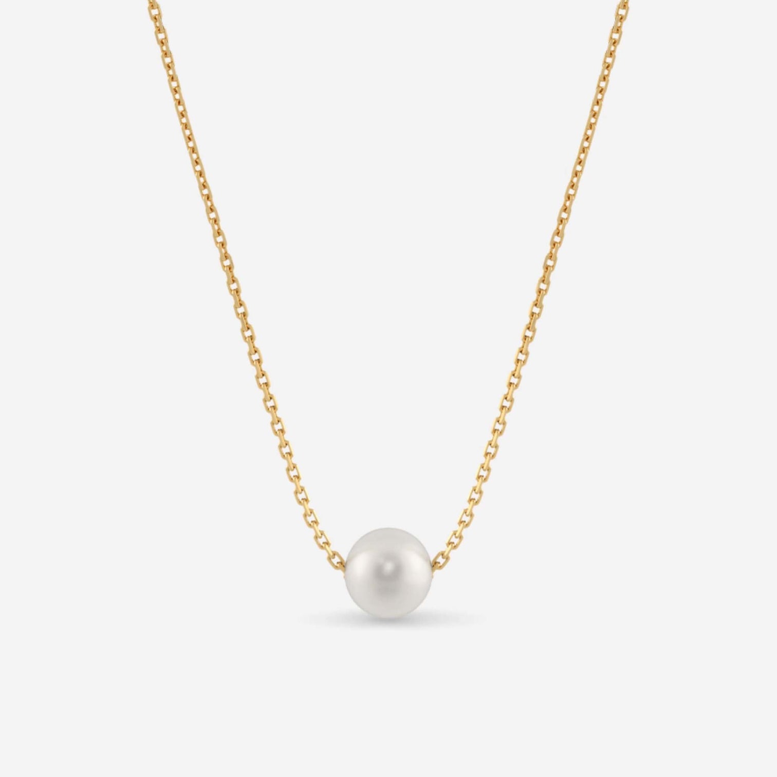 Gold plated Pearl Brass Pendant