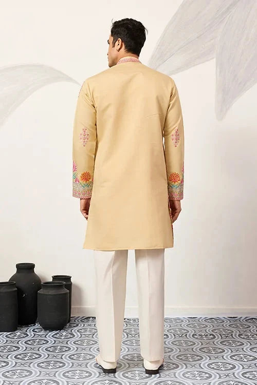 Groom Yellow Kurta for Haldi Ceremony Special for Mens