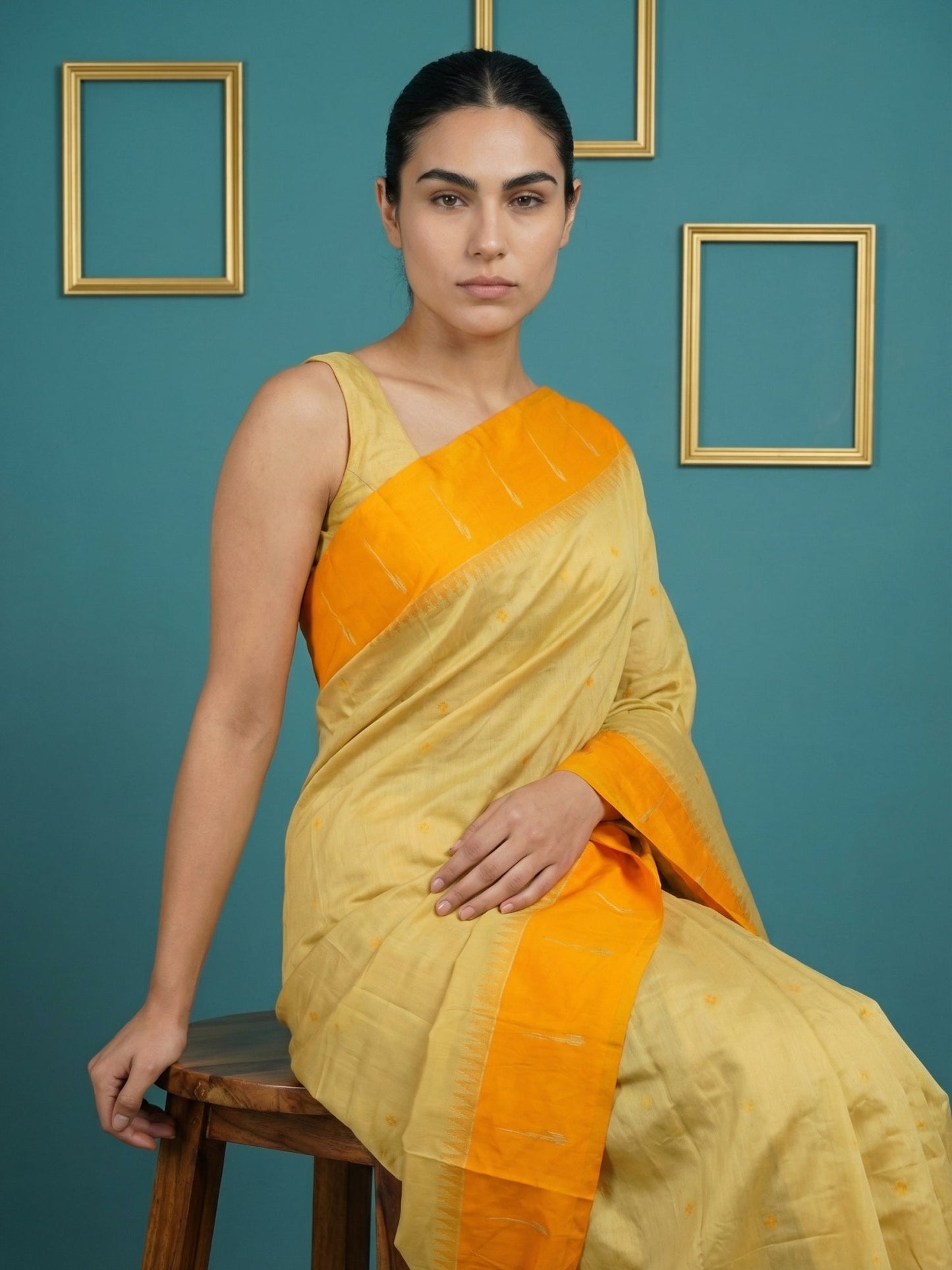 Orange Handloom Soft Silk Saree with Zari Weaving, Contrast Muniya Border  Traditional Pallu – Rich Look Silk Saree with Blouse Piece