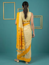 Orange Handloom Soft Silk Saree with Zari Weaving, Contrast Muniya Border  Traditional Pallu – Rich Look Silk Saree with Blouse Piece