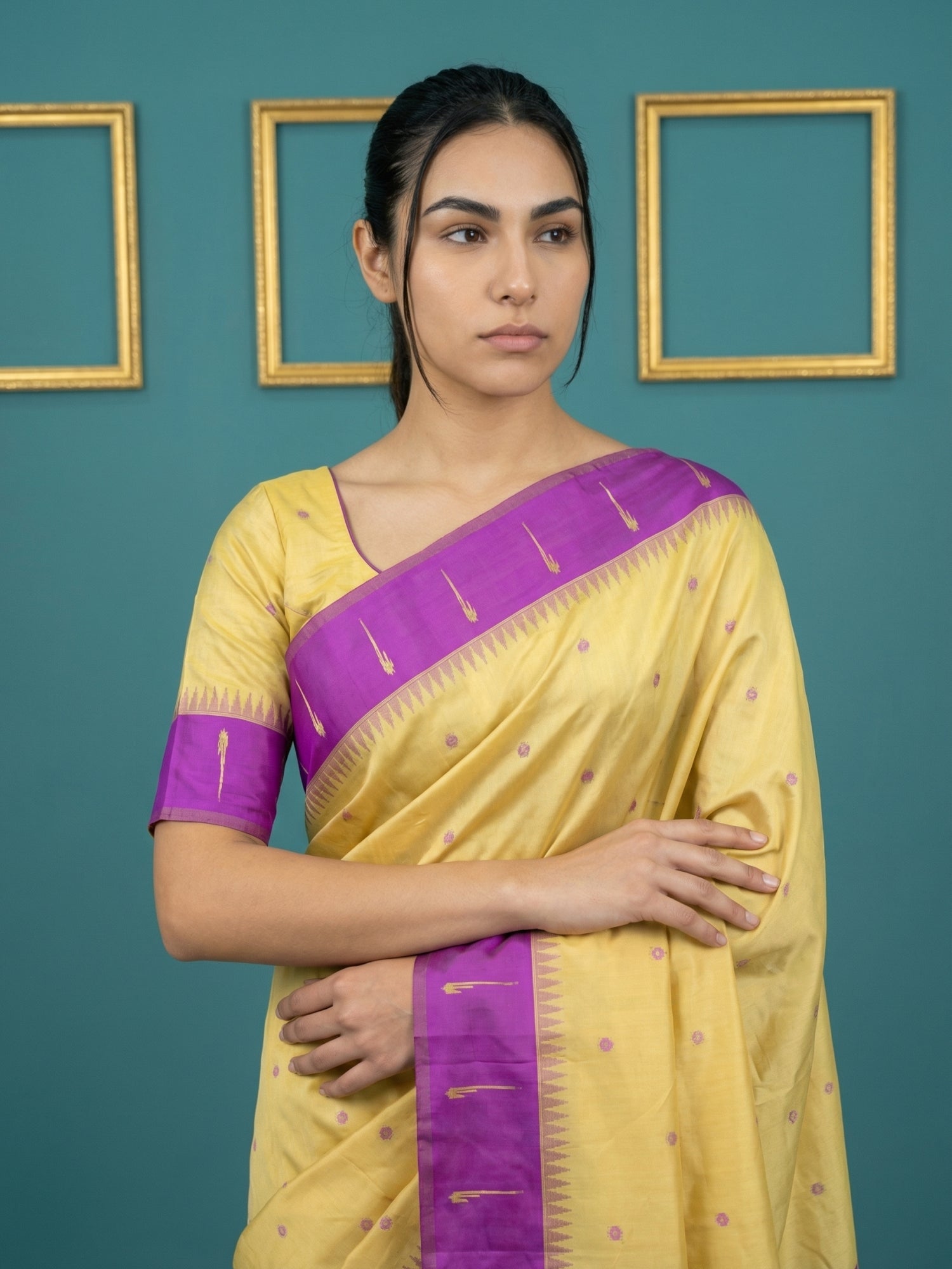 Purple Handloom Soft Silk Saree with Zari Weaving, Contrast Muniya Border  Traditional Pallu – Rich Look Silk Saree with Blouse Piece