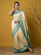 Handloom Soft Silk Saree with Zari Woven Motifs Contrast Traditional Border and Rich Pallu